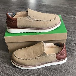 SANUK men’s cozy vibe low slippers